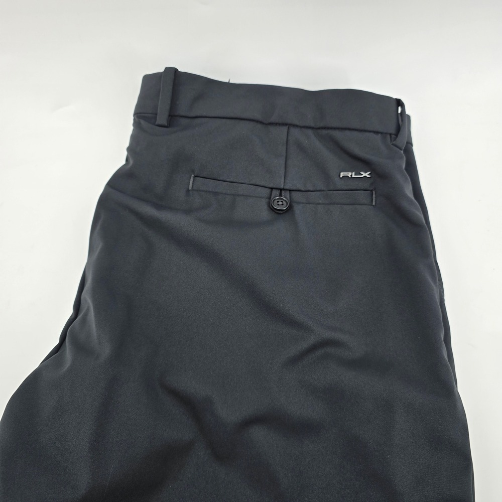 RLX Ralph Lauren Golf Shorts Mens Performance Flat Front Black Size 40